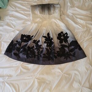 White House Black Market strapless dress
